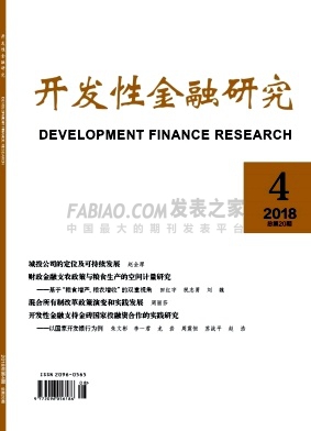 开发性金融研究杂志