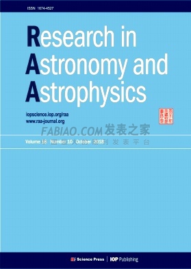 Research in Astronomy and Astrophysics杂志